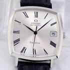 OMEGA GENEVE AUTOMATIC 1620052 CAL1012 DATE ROMAN SILVER DIAL MEN'S WATCH