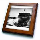 3dRose Launching of the Edmund Fitzgerald 8x8 Framed Tile