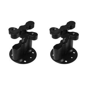 2 PCS Fits for RotopaX Fuel Pack Locking Mount Extension with Backing Plate Base