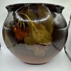 Rookwood Pottery Pillow Vase 707bb Cherries And Leaf