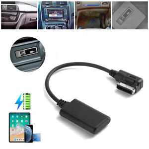 For Audi A3 A4 A5 Q7 AMI MMI Bluetooth Music Interface AUX Audio Cable Adapter (For: More than one vehicle)