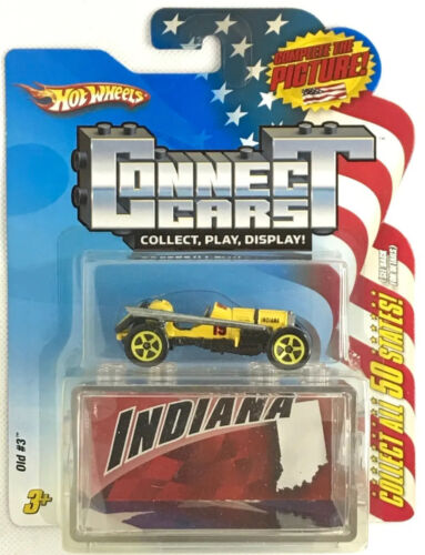 2008 Hot Wheels Connect Cars Indiana Old #3 #19 Of 50