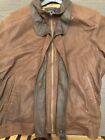 Vintage Remy Jacket Mens 42 Large Brown Lambskin
