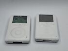 Lot Of 2 Apple iPod Classic 3rd Generation White Parts Only Read Description