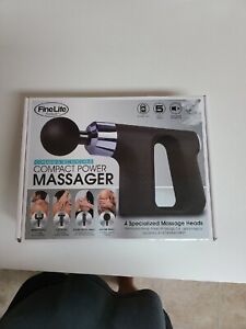 FineLife Products Compact Power Massage Gun 5 Speed (Black)