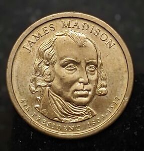 2007 P James Madison - United States One Dollar Coin 1809 - 1817 -  [VERY RARE]
