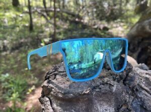 New Blenders Style Electric Blue Sunglasses Unisex Summer Hot USA Free Shipping
