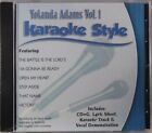 Yolanda Adams Volume 1 Christian Karaoke Style NEW CD+G Daywind 6 Songs
