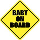 BABY ON BOARD STICKER DECAL MADE IN USA 5.8 x 5.8 inches Buy 2, get 3rd FREE
