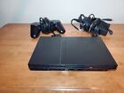 Sony PlayStation 2 PS2 SCPH-75001 Slim Black Console Only AS IS PARTS OR REPAIR