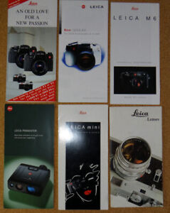 leica leitz brochures lot of approx. 28 items