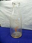 Bergdolls DAIRY Bodthwyn Pennsylvania Vintage Quart Milk Bottle