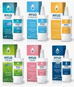 HYLO Eye Drops 1OmL Hyaluronat [CHOICE] Dual Corneal Care Confort Plus Lipid gel