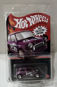 Hot Wheels 2023 Collector Edition Morris Mini Cooper Target Mail In RLC Purple
