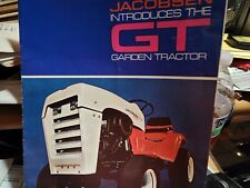 New ListingJacobsen GT 10 12 14 Lawn Garden Tractor Color Sales Brochure Chief Ford LGT