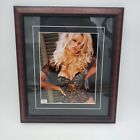 Pamela Anderson Signed Lingerie Photo | Framed Matted | PSA DNA AUTHENTICATED