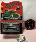Hot Wheels 2024 RLC Exclusive Kawa-Bug-A Spectra Flame Green With Pin & Patch🏁