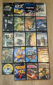 Playstation 2  Games lot Of 20 Games! All Tested And In Good Shape! 4 Brand New!