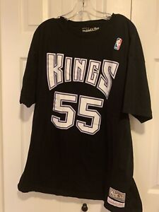 Jason Williams Sacramento Kings Black 2xl Mitchell & Ness T-shirt - EUC