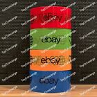 ^ eBay BRANDED PACKING PACKAGING TAPE - 4 ROLLS - RED, GREEN, ORANGE & BLUE- NEW
