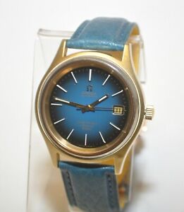 OMEGA Seamaster Cosmic 2000 Automatic Gold & SS Case Blue Gradient Dial Watch