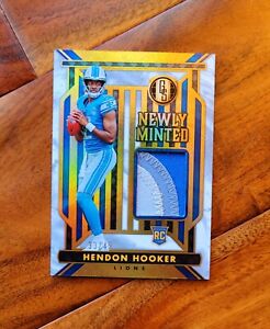 Hendon Hooker 2023 Panini Gold Standard /39 Patch Jersey RC Rookie #NM-11