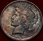 Uncirculated Nice Toning 1922 Philadelphia Mint Silver Peace Dollar