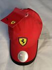 Puma Ferrari Race BB Cap Red Baseball Hat Ajustable