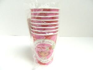 STRAWBERRY SHORTCAKE PARTY HOT / COLD CUPS 9 oz -