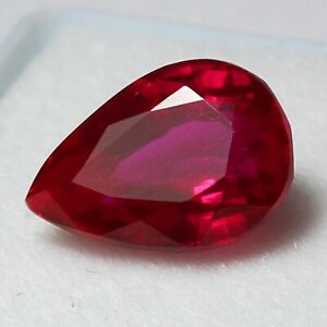 Certified Natural 5.00 Ct Mogok Pigeon Blood Red Ruby Flawless Loose Gemstones