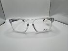 Oakley OX8156 -0356 56/18 137 polished clear men’s Holbrook eyeglass frames I93