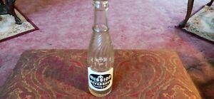 Vintage Mission Beverages Soda Bottle by 7UP
