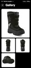 Athletech Youth Boys Halfpipe Black Winter Snow Boots Size 5M Price Drop