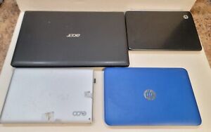 Lot Of 4 Acer, HP, Evoo Laptops For Parts Or Repair Untested