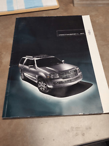 2011 Lincoln Navigator Original Sales Brochure
