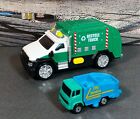2- Lot Service Trucks , Adventure Force City Service Recycle Truck Features...