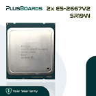 Lot of 2 Intel Xeon E5-2667 V2 3.3GHz 8 Core 130W 25MB 8GT/s CPU Processor