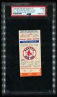 PSA Ticket Baseball 1986 New York Yankees Don Mattingly Breaks Gehrig Record
