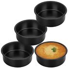 4.5-Inch Cake Pan Set of 4 Nonstick Stainless Steel Baking round Cake Pans Tins