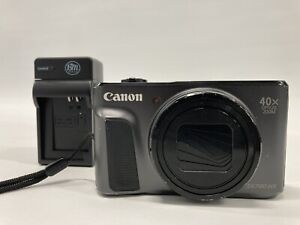 Canon PowerShot SX720 HS 20.3MP Black 40x Wi-Fi Compact Digital Camera w/Charger