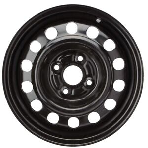 NEW LOT OF 4 RSSW Steel Gloss Black Wheels 15X6, 4/100 OFFSET 45 Black X41547