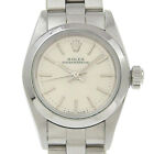 ROLEX Oyster perpetual Watches 67180 SilverDial Stainless Steel Mechanical...