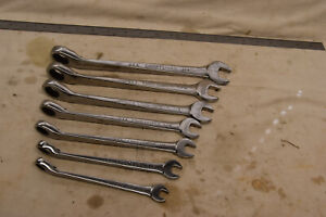 7  Craftsman  Crossforce  SAE 12pt  Wrench Set