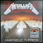 METALLICA MASTER OF PUPPETS RED BATTERY BRICK COLORED VINYL LP 180G SEALED MINT