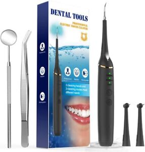 Electric Tooth Cleaner Dental Tools Plaque Calculus Remover Teeth Cleaning Kit