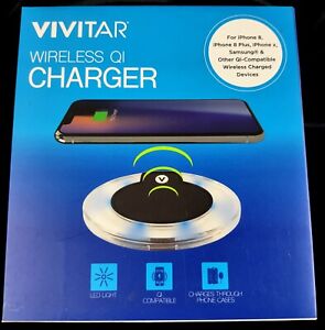 NEW Vivitar Wireless QI Charger VM20028N - Free Shipping!