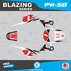 Graphics Kit for Yamaha PW50 (1990-2023) PW-50 PW 50 Blazing Series-Red