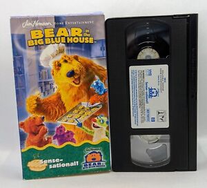 Bear in the Big Blue House “Sense-Sational” VHS- Jim Henson 2002
