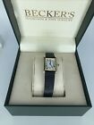 Cartier Tank  18k Yellow Gold MANUAL wind  square Watch 24m