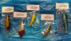 * ASSORTED FISHING CRANKBAIT LURES * LOT OF 5 *